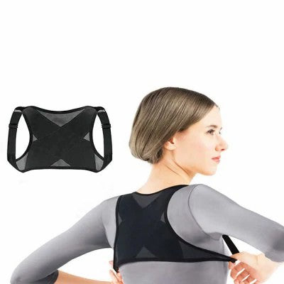 Back Correction Belt Posture Corrector - Black